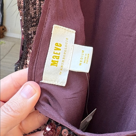 Anthropologie Maeve Kara Sequined Shift Dress - Picture 12 of 16